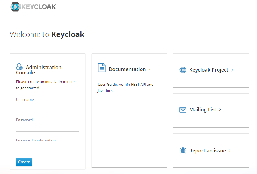 Keycloak の初期設定 | BR-Notes